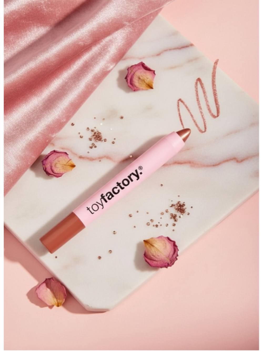 Toyfactory Clique Stick Eyeshadow Crayon Fantasy Copper Bronze Shimmer NIB